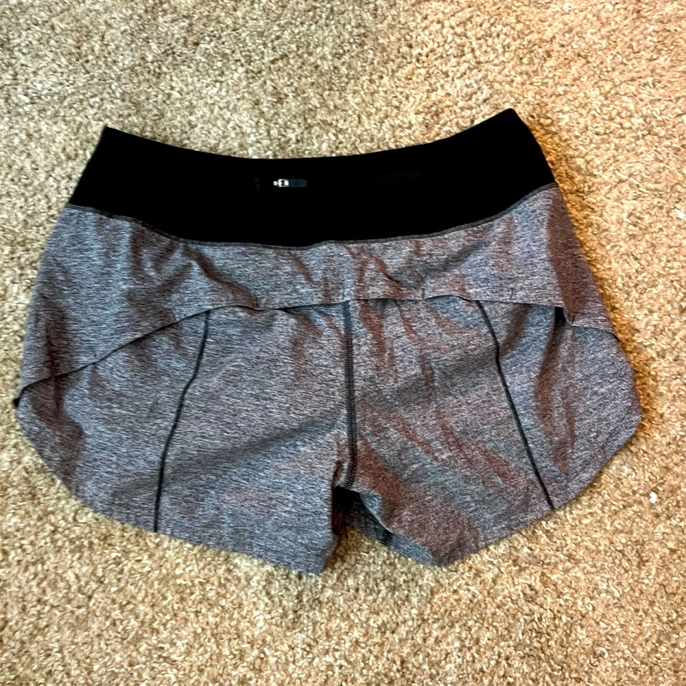 Lululemon run speed up lined short
